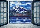 McKinley - stone frame by Ralph Young